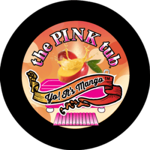 A picture of the pink tub logo.