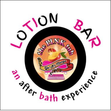A logo for the lotion bar company.